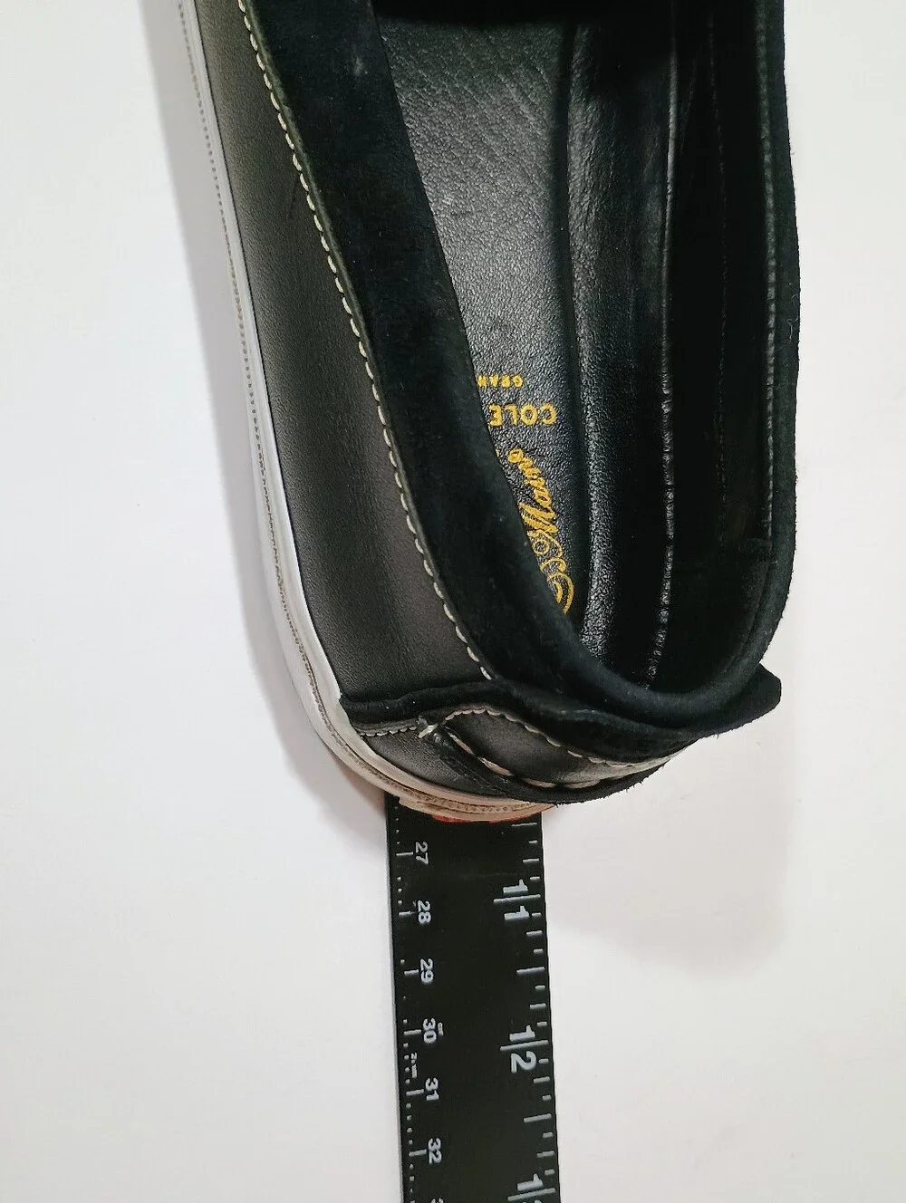 Cole Haan Pinch Weekender Penny Loafers Grand OS Leather Black Women's 7 1/2B